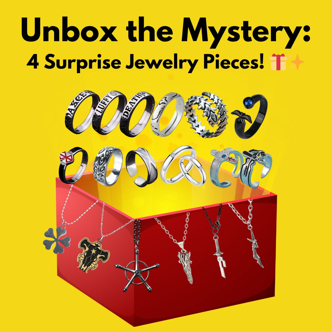 Unbox the Mystery: 4 Surprise Jewelry Pieces! 🎁✨