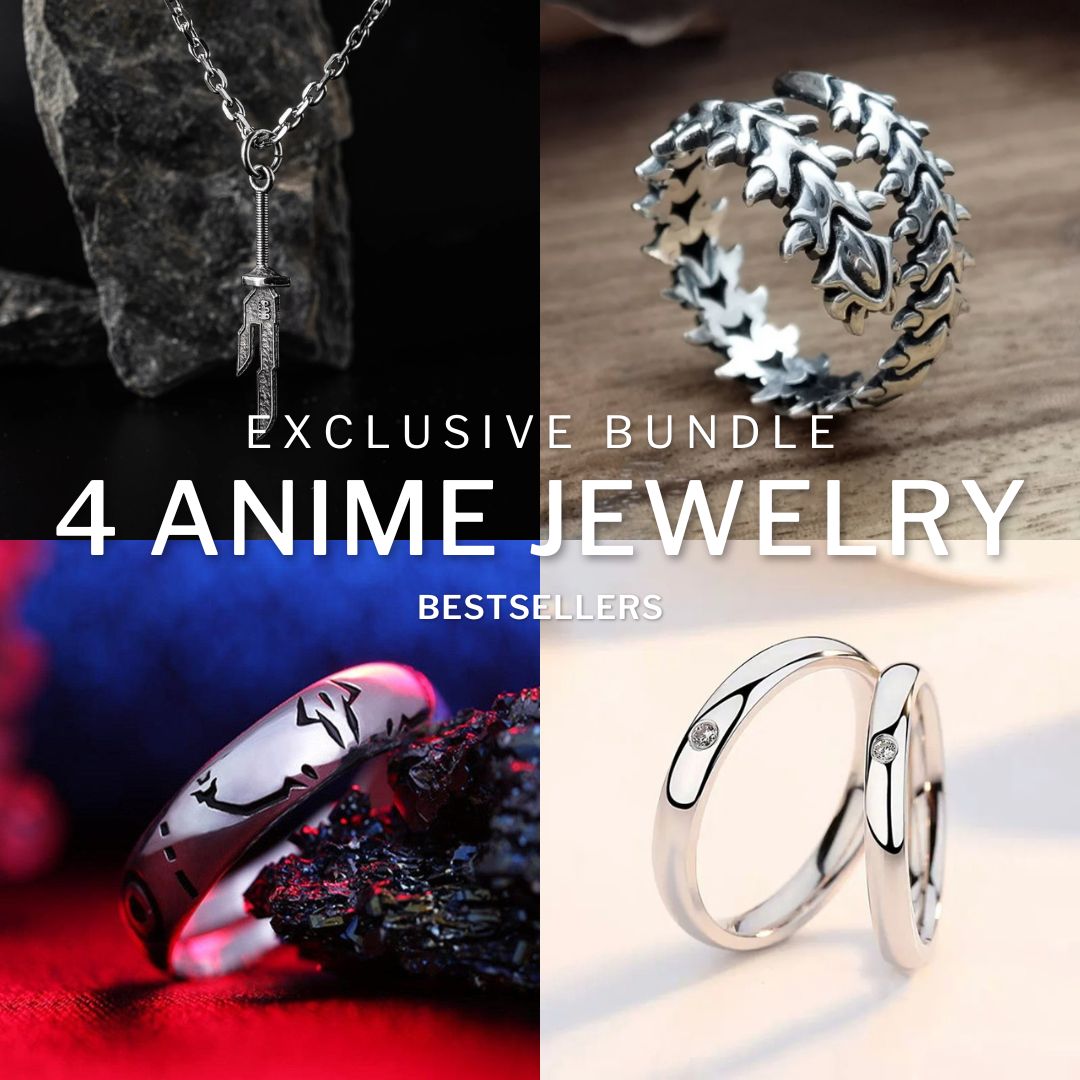 Exclusive Bundle: 4 Anime Jewelry Bestsellers!