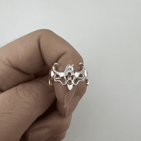 Ulquiorra Schiffer Ring (Adjustable)