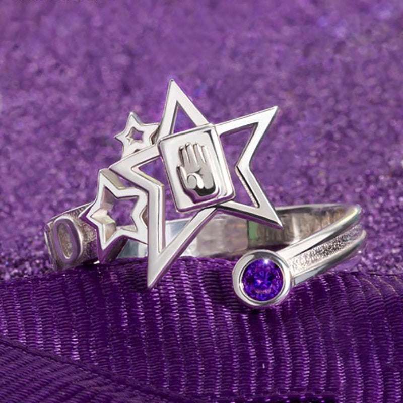Jotaro Star Platinum Ring (Adjustable)